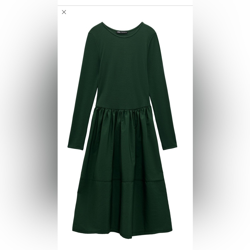Zara Brand new long sleeve dress